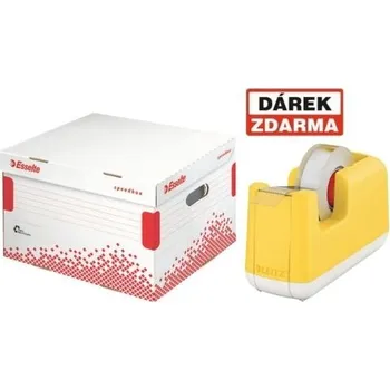 Kancelářské potřeby Kontejner archivační Esselte Speedbox L s víkem, 15 ks -Akce