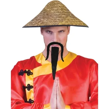 Karnevalová paruka Nalepovací vousy knír a bradka