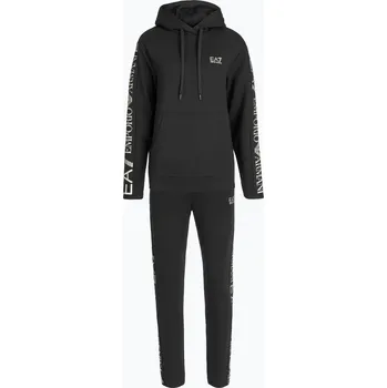 Dámské oblečení Dámská tepláková souprava EA7 Emporio Armani Train Tracksuit HO black/gold