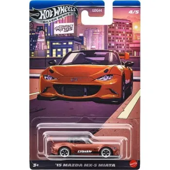 auto na autodráhu Hot Wheels Silver Series 15 Mazda MX-5 Miata
