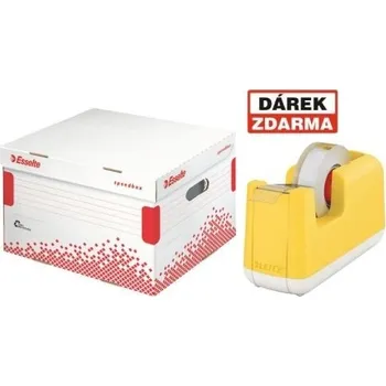 Kancelářské potřeby Kontejner archivační Esselte Speedbox M s víkem, 15 ks -Akce