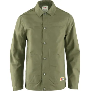 Pánská móda košilová bunda pánská FJÄLLRÄVEN Vardag Jacket M Green - XL