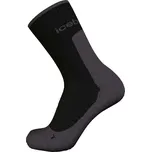 Ponožky pánské ICEBREAKER M Mer Hike+ Light Crew BLACK/OBSIDIAN - M