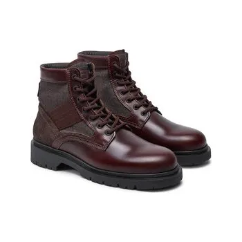 Pánská zimní obuv Kotníková obuv G-Star Raw Tyler Boot Mid M D25777 Bordó 41