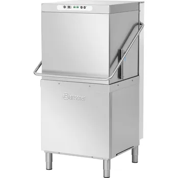 Myčka nádobí BARTSCHER Myčka průchozí kapotová, koš 600x500 mm, 790x955x1535 mm | BARTSCHER, 109349