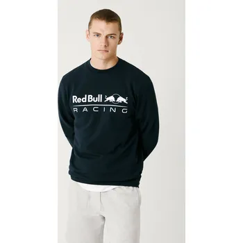 Pánská mikina Red Bull Racing X Pepe Jeans Pánská mikina TEAM LOGO CREW Barva: modrá, Velikost: XL