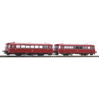 Modelová železnice H0 - DCC/ZVUK motorový vůz BR 798 DB Ep. IV + řídicí vůz / PIKO 52738