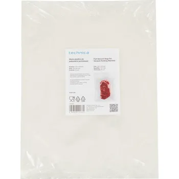 Vakuovačka TECHNICA Sáčky hladké 300x400 mm do komorové vakuové baličky, 100 ks | TECHNICA, Gold Line