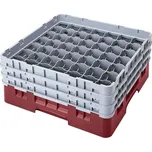 Cambro Koš Camrack 49 pozic, výška sklenice 13,2 cm - Červená| TOM, R-49S434-163