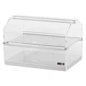 Servírovací stolek Vitrínka neutrální dvoupatrová 50x35 | REDFOX - VEN 520