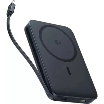 Powerbanka Baseus PicoGo Qi2 10000 mAh černá