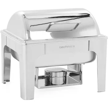 kotlíky TECHNICA Chafing GN 1/2, vysoký lesk, 4 l, 365x345x320 mm | TECHNICA, Silver Line