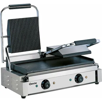 Kuchyňský gril BARTSCHER Kontaktní gril, vroubkovaný-hladký, dvojitý | BARTSCHER, A150673