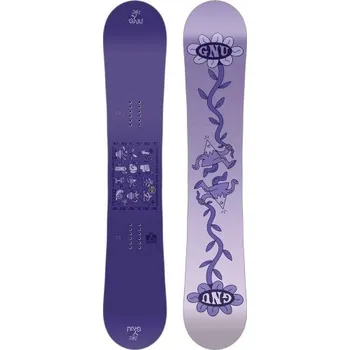 Snowboard SNOWBOARD GNU VELVET WMS - fialová - 147 + při osobním odběru 13 579 Kč