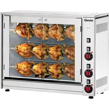 Kuchyňský gril BARTSCHER Gril na kuřata, elektrický 5 kW | BARTSCHER, P12N