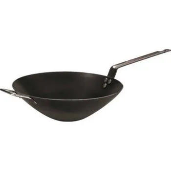 Pánev PADERNO Pánev WOK 40 cm – modrá ocel| TOM, P-11713-40