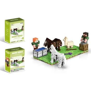 Hračka Stavebnice Magnet World Chovatel koní