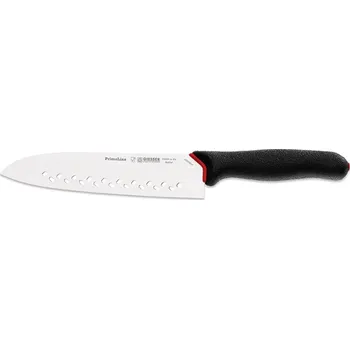 Kuchyňský nůž GIESSER Kuchařský nůž Santoku, 190 mm, černý | GIESSER, PrimeLine Chef