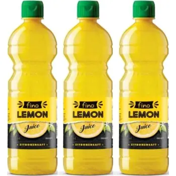 Sirup Fino Citronová šťáva (Řecko) 1 l, 3 ks