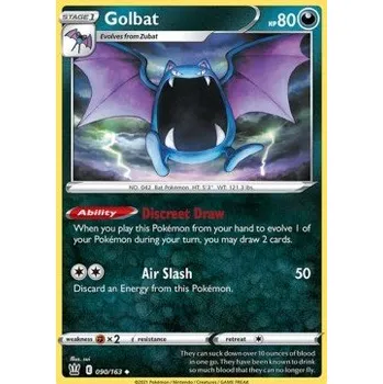 Karetní hra Pokémon BST 090/163 Golbat - Battle Styles Stav: Near Mint, Verze: REVERSE HOLO
