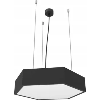 LED Lustr na lanku LED/20W/230V černá