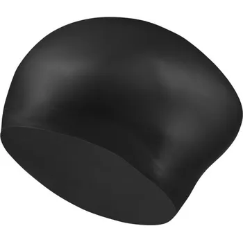 Kšiltovka Nike Long Hair Swimming Cap Adults Black Ladies