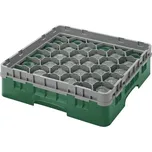 Cambro Koš Camrack 30 pozic, výška sklenice 13,2 cm - Zelená| TOM, R-30S434-119