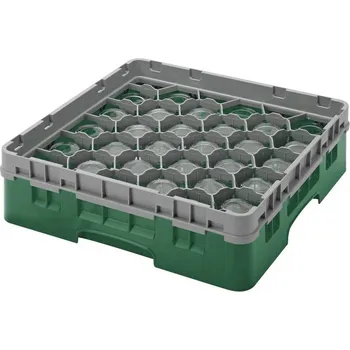 Cambro Koš Camrack 30 pozic, výška sklenice 13,2 cm - Zelená| TOM, R-30S434-119