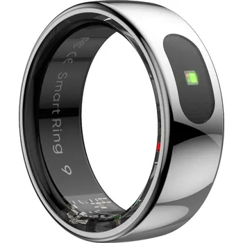 Chytré hodinky Smart RING PRO stříbrný vel. 7 POWERTON