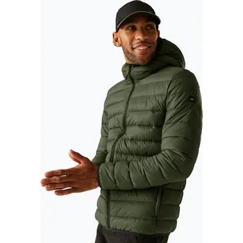 Pánská bunda REGATTA Hooded Marizion olive/night