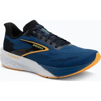 Pánská sportovní obuv Pánské běžecké boty Brooks Launch 11 black/navy peony/orange