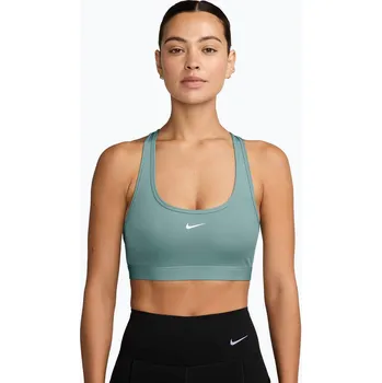 Dámská móda Tréninková podprsenka Nike Swoosh Light Support cannon/white