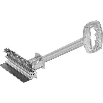 Kuchyňský gril CONTACTO Škrabka s kartáčem na gril 370x155 mm | CONTACTO, 5877/002