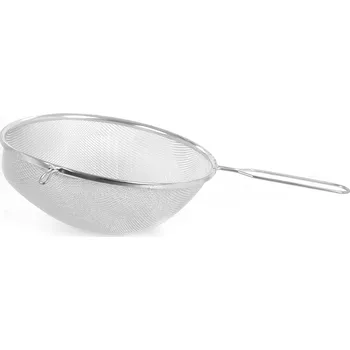 Cedník a síto TECHNICA Sítko o průměru 250 mm, s háčky, z pozinkované oceli | TECHNICA, Silver Line