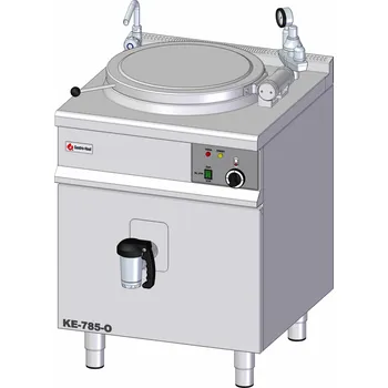 Sporák GASTROHAAL Elektrický varný kotel 85 l, nepřímý ohřev, 700 x 700 x 900 mm | GASTROHAAL, KE-785-O