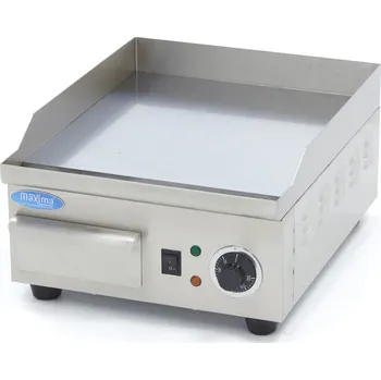 Kuchyňský gril Maxima Grilovací pánev Smooth 36 cm - chromovaná deska | Maxima, 09365162