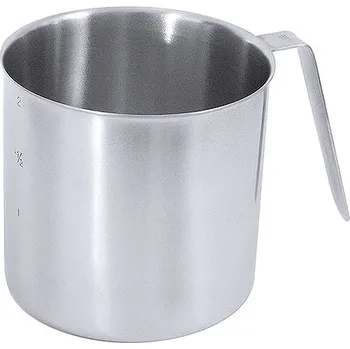 CONTACTO Nerezová odměrka s oboustranným cejchem 1 l | CONTACTO, 2625/100