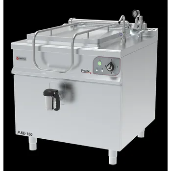 Sporák GASTROHAAL Elektrický varný kotel hranatý, dvouplášťový 150 l | GASTROHAAL, P.KE-150