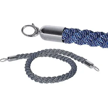 Lano CONTACTO Provaz pletený k zahrazovacím sloupkům 1500 mm, modrý | CONTACTO, 1604/754