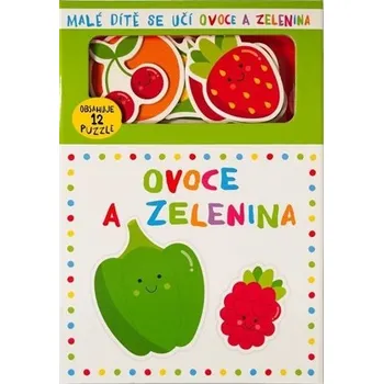 Malé dítě se učí Ovoce a zelenina