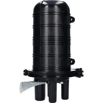 Elektroinstalační krabice Extralink Grant | Krabice | FTTX, 2 zásobníky , 24 svary, Černá