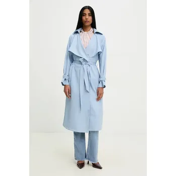 Dámský kabát Trench kabát Answear.LAB 24007NV.hms modrá 55X, vel. L