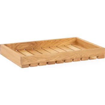 dřevěná podlaha Dřevěná truhla/bedna dubová dekorativní 520x325x61 mm ekologická TECHNICA