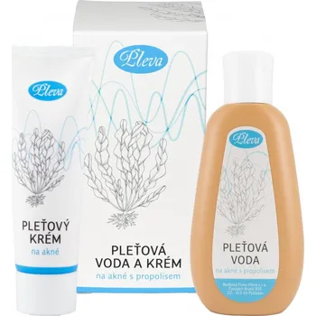Pleva Pleťový krém a voda na akné - 50 + 100g