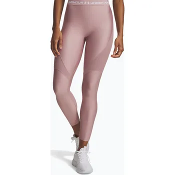 Dámské legíny Dámské legíny Under Armour HeatGear Rib tourmaline pink/tourmaline pink/white