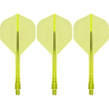 Příslušenství pro šipky Mission Letky Force 90 Vortex - Standard No2 - Medium - Neon Yellow F4623