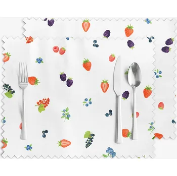 ubrus Prostírání na stůl teflonové - Lesní plody - sada 2ks 30 x 40 cm