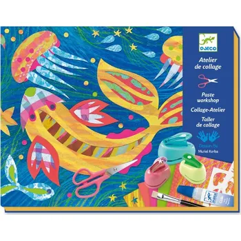 kreativní sada DJECO Kreativní papírové koláže 8+
