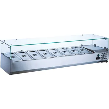 TECHNICA Chladící nástavba 8xGN 1/4, 1800x335x435 mm | TECHNICA, Cold Line