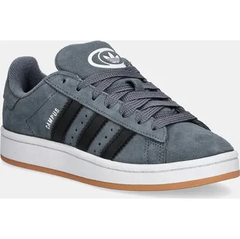 Dámská obuv Dětské semišové tenisky adidas Originals CAMPUS 00s JS3845 šedá 90X, EUR 36 2/3